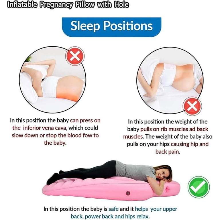 Tummynest Pregnancy Mattress, Tottlebee Pregnancy Pillow, Full
