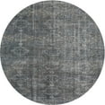 thumbnail image 1 of Ahgly Company Indoor Round Traditional Gray Persian Area Rugs, 3' Round, 1 of 6