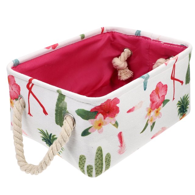 Contenedor de tela para guardar ropa, cesta para juguetes, organizador de maquillaje para escritorio, armario, niños