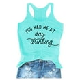 thumbnail image 2 of xfsWaSs Tank Tops for Women Graphic Tees Sleeveless T Shirts Casual Summer Letter Printed Round Neck Tank Top Lightweight Tshirts, 2 of 5
