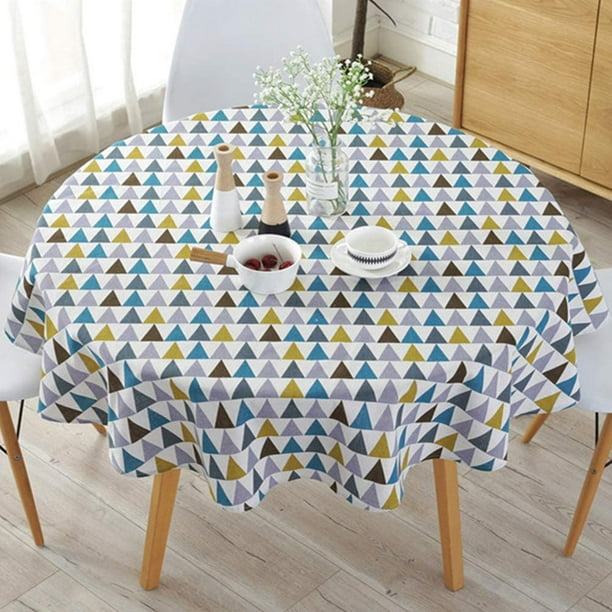 Colorful Table Cloth Round Tablecloths, Colorful Round Tablecloths