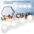 thumbnail image 1 of POCREATION Makeup Light,Four Bulbs Mirror Front Light Portable Super-brilliant LED Makeup Filling Lamp ,Makeup Mirror Light, 1 of 8