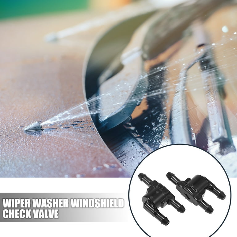 2pcs Wiper Washer Windshield Check Valve Spray Jet for Toyota