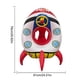 thumbnail image 3 of Flotador de piscina de PVC para bebé, bote flotante, suministros para piscina de verano, bote de fuego inflable, 3 of 9