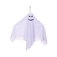 thumbnail image 2 of Halloween Hanging Ghost Decor, 25" White Ghost Pendant Ornaments,Outdoor Indoor Halloween Decor for Porch,Tree,Yard,Window,Garden,Spooky Flying Ghosts Props, 2 of 7