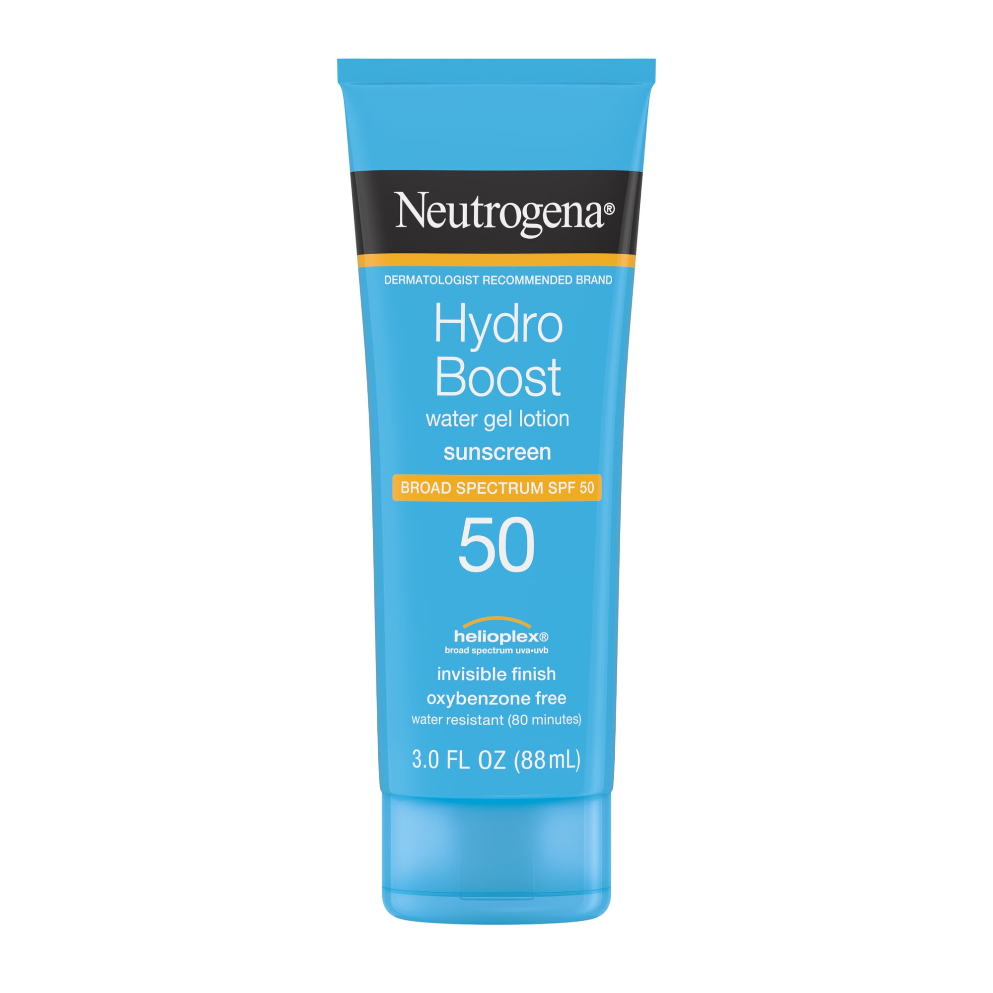 Neutrogena Hydro Boost Sunscreen SPF 50 Body & Face Sunscreen Lotion, Sun Protection, 3 fl oz