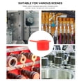 thumbnail image 3 of MasteelfCA 200 Pcs Bouchons de Cylindre en Silicone pour Trous Internes (Rouge), 3 of 7