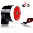 thumbnail image 1 of Alarma DC 12v Mini Bocina roja con cable Sirena Sistema de alarma de sonido Bocina de advertencia para seguridad del hogar 120db, 1 of 5