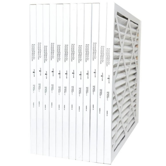 18x20x1 Furnace Filter MERV 8 Pleated Filters. Case of 12