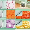 thumbnail image 2 of Cortador Versátil Ajustable Multifuncional de Verduras Cortador de Frutas Rebanadora para Cebolla Zanahoria, 2 of 9