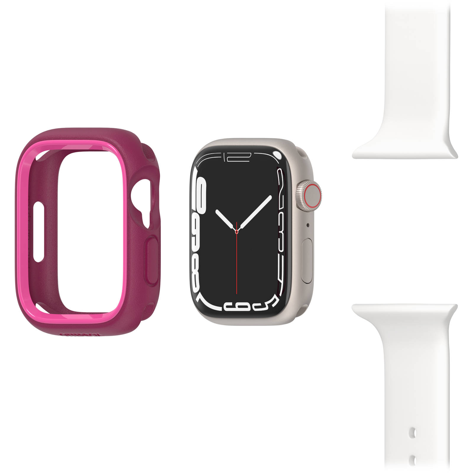 OtterBox Aura Edge Case for Apple Watch Series 9/8/7 - 45 MM - Renaissance Pink