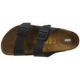 thumbnail image 7 of Birkenstock Women's Arizona Soft Footbed, Black Birko-Flor¿, 39 Regular EU, 7 of 7
