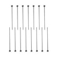 thumbnail image 1 of 15 Piezas de Palillos de Cóctel de Acero Inoxidable, 4.25" Palillos de Metal para Cócteles, Palitos de Fruta para Bebidas y Aperitivos, Con Perlas Negras, 1 of 5