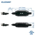 thumbnail image 5 of Enchufe de repuesto GFCI ELEGRP G1215CM G20CMR 15A con certificación UL, 5 of 5