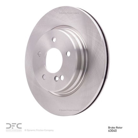 Rear Dynamic Friction Company GEOSPEC Coated Brake Rotor 604-63040 (1)