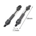 thumbnail image 7 of Kokiya 2 Pieces 1/24 RC Car Rear Shock Absorbers Replaces for Wltoys 2428 RC Car Model,, 7 of 7