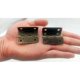 thumbnail image 4 of Bisagras de bronce antiguo, 2 bisagras de caja decorativas, bisagras de hardware plegables para puertas, gabinetes, muebles, gabinetes de joyería vintage, 4 of 5