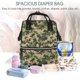 thumbnail image 5 of Disketp Camouflag Mochila de Pañales de Gran Capacidad con Múltiples Bolsillos, Mochila de Viaje Multifuncional para Bebé, Unisex, Moderna y Resistente, 5 of 6