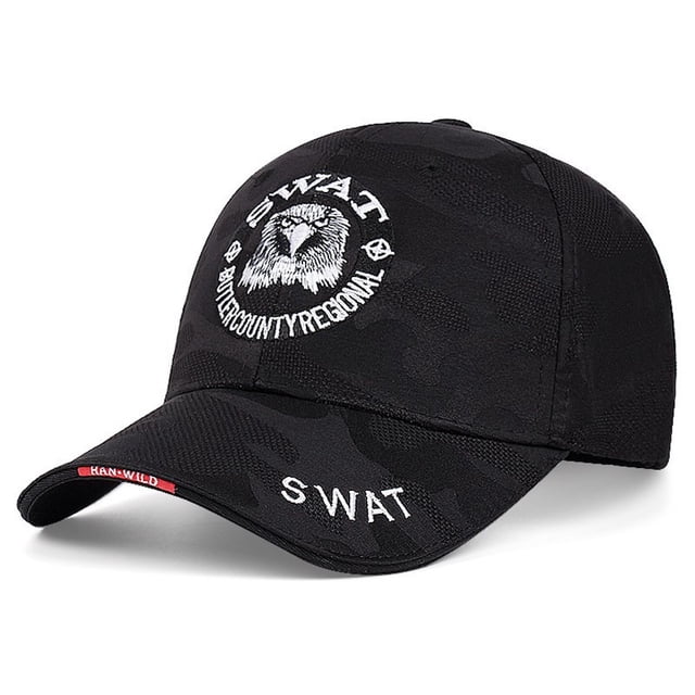 Gorra de béisbol Swats Anime Snapback Hat HipHop con ajuste plano
