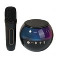 thumbnail image 3 of Birdeem Multi Color Subwoofer Wireless Bluetooth Speaker Transparent Outdoor Portable Microphone Sound K Song, 3 of 5