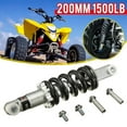 thumbnail image 2 of 2pcs 200mm 1500Ib Mini Motorcycle ATV Dirt Bike Rear Suspension Bumper Shock Damper Absorber Folding Bike, 2 of 7