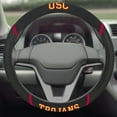 thumbnail image 3 of Fanmats USC Southern California Trojans Steering Wheel Cover 15"x15", 3 of 4