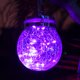 thumbnail image 1 of Luces solares, luces decorativas para exteriores, luces de jardín, luces colgantes, luces de deseos, luces de calle, latas de vidrio creativas, luces LED agrietadas, 1 of 5