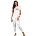 thumbnail image 2 of Disney Pyjama pour Femme, T-Shirt à Manches Courtes et Pantalon, Ensemble de Nuit pour Adulte, 2 of 4