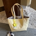 thumbnail image 3 of Hsqqdc Large Canvas Tote Bag, Lightweight Star Spot Shoulder Handbag for Work Travel, 3 of 7