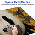 thumbnail image 3 of Heduofu Panda Sunflower Mouse Pad, Smooth Mouse Mat, Computer Mouse-pad for Wireless Mouse 31.5x11.8 in, 3 of 6