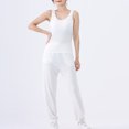 thumbnail image 2 of hotojiny Lounge Sets for Women Tank Tops Sleeveless with Long Pants Pajamas Sets 2 Piece Soft Yoga Outfit Lounge Sleepwear, 2 of 7