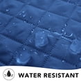 thumbnail image 4 of Housse de Sofa Matelassée Réversible, Protège-Meubles Résistant à l'Eau, Housse de Canapé Lavable avec Mousse Antidérapante et Sangles Élastiques pour Enfants, Animaux (Sofa Surdimensionné, Bleu Classique/ivoire), 4 of 7
