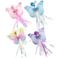 thumbnail image 1 of Cat Wand Refills Cute 4PCS Soft Kitten Teaser Replacement Bell Pet Toys for Cat, 1 of 10