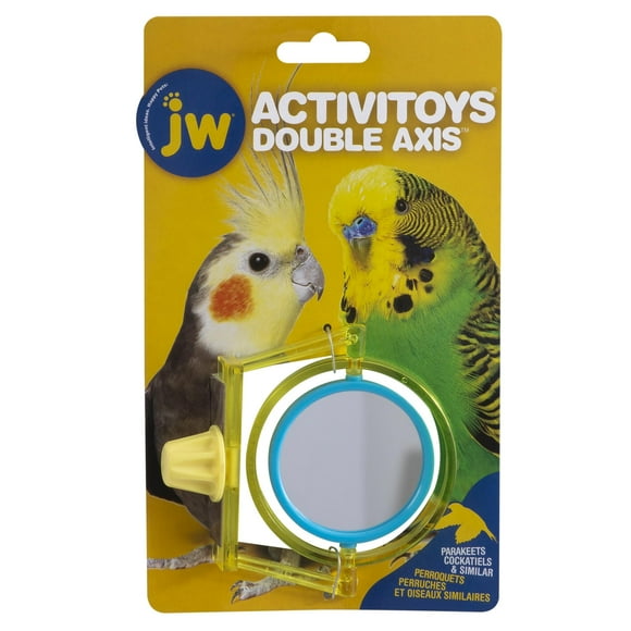 JW Pet Company Activitoy Double Axis Bird Toy, Small, Colors Vary