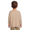 thumbnail image 4 of easy-peasy Toddler Boy Long Sleeve Boxy T-Shirt, Sizes 12 Months-5T, 4 of 6