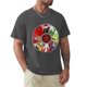 thumbnail image 5 of Camisetas parasitarias Kaiju algodón Super Metroid para hombres y mujeres moda diaria versátil Harajuku manga corta Vintage Casual Tops Unisex, 5 of 7