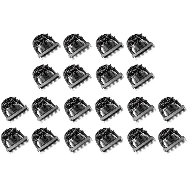 20X Black Ceramic Titanium Knife Pet Dog Hair Trimmer Blade Clipper for P2 P3 P6 P9 S1 ZP-295 ZP-293 4