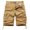 Khaki, variant on adviicd Baggy Cargo Shorts Men Men's Pocket Loose Wide Leg Cargo Shorts Casual Streetwear(Khaki,34)