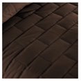 thumbnail image 3 of Daybed Comforter Set, 6-Piece Bedding Set with Daybed Cover, 3 Pillow Shams, Bed Skirt, Throw Pillow - Day Bed Quilt Set, Brickyard Brown, 3 of 5