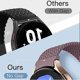 thumbnail image 4 of Paquete de 3 correas trenzadas sin espacio para reloj 6 (40 mm y 44 mm), Watch 5, Watch 4 (40 mm y 44 mm), Watch 5 Pro (45 mm) y Watch 6 Classic (47 mm y 43 mm)., 4 of 4