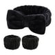 thumbnail image 5 of 6xWristband Spa Diegar Banda para el cabello de tela suave de tela suave para la cabeza de diadema de maquillaje para maquillaje para el cuidado 2 piezas, 5 of 8