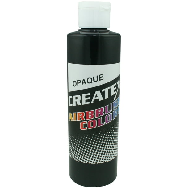 Createx Airbrush Color, Opaque, 8 oz., Black