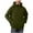 Army Green, variant on Zylanna Men's Hooded Sweatshirts with Pockets, Solid Color Soft & Warm Casual Half-Zip Sport Hoodies Pullover for Men Dark Gray