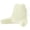 Cream, variant on Reading Pillow, Velvet Back Pillow for Bed Sitting Up, Adult Back-Rest Support Cushion with Arms for Sit Up on Couch, Sofa, and Floor, Dorm Essentials, Reading Accessories, White