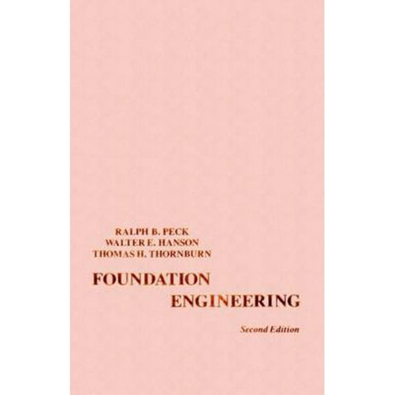 Pre-Owned Foundation Engineering (Paperback) 0471675857 9780471675853