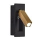 thumbnail image 2 of Aplique de pared LED para el hogar, luz de lectura para la mesita de noche, accesorio de iluminación para tiendas, blanco cálido Negro, 2 of 9