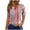 F-Multicolor, variant on Womens Red White and Blue Blouse American Flag Shirts Womens Fourth of July Shirt Women Memorial Day Shirts Women Fashion Printing Casual Short Sleeves Blouse V-Neck T-Shirt
