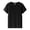 Black, variant on Women Crew Neck Loose Short Sleeve T Shirt Floral Casual,BU2,4XL