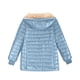 thumbnail image 5 of Parkas de manga larga para mujer, chaqueta de algodón polar liso y grande, abrigo cálido de lana de cordero, abrigo tipo suéter, abrigo para mujer, 5 of 7