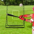 thumbnail image 2 of Soozier Volleyball Rebounder Net, Baseball Lacrosse Training Aid, 2 of 10